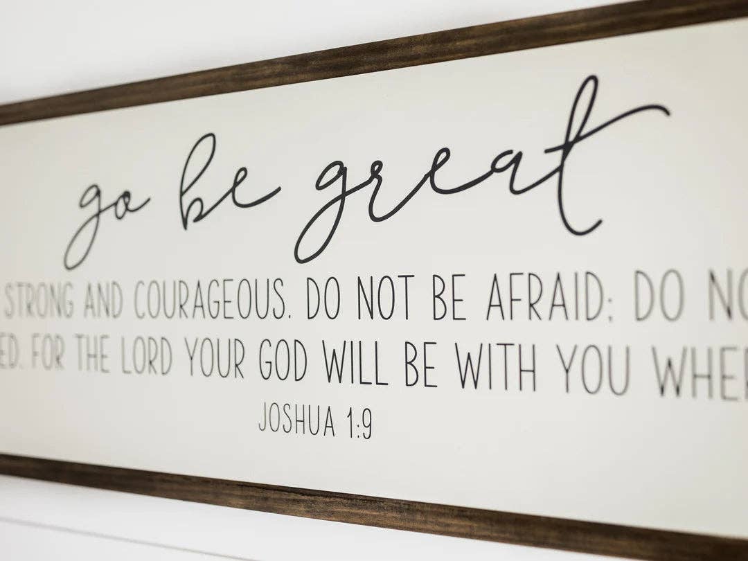 Go Be Great | Wall Art