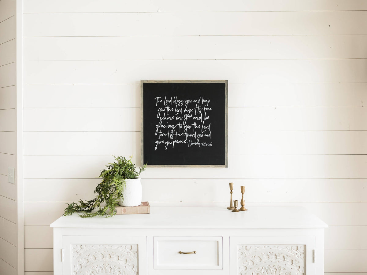 The Lord Bless You | Wall Art