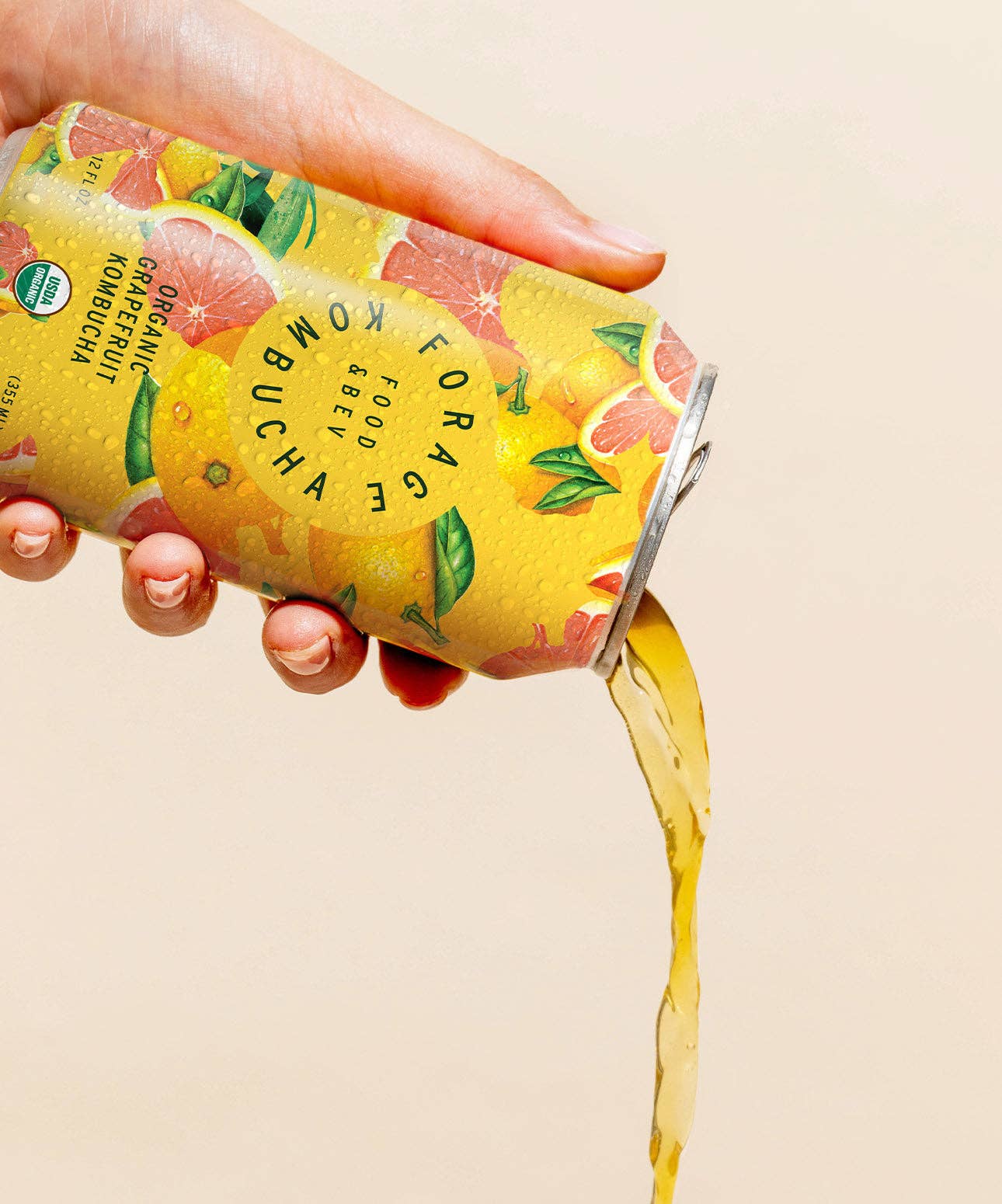 Grapefruit Kombucha