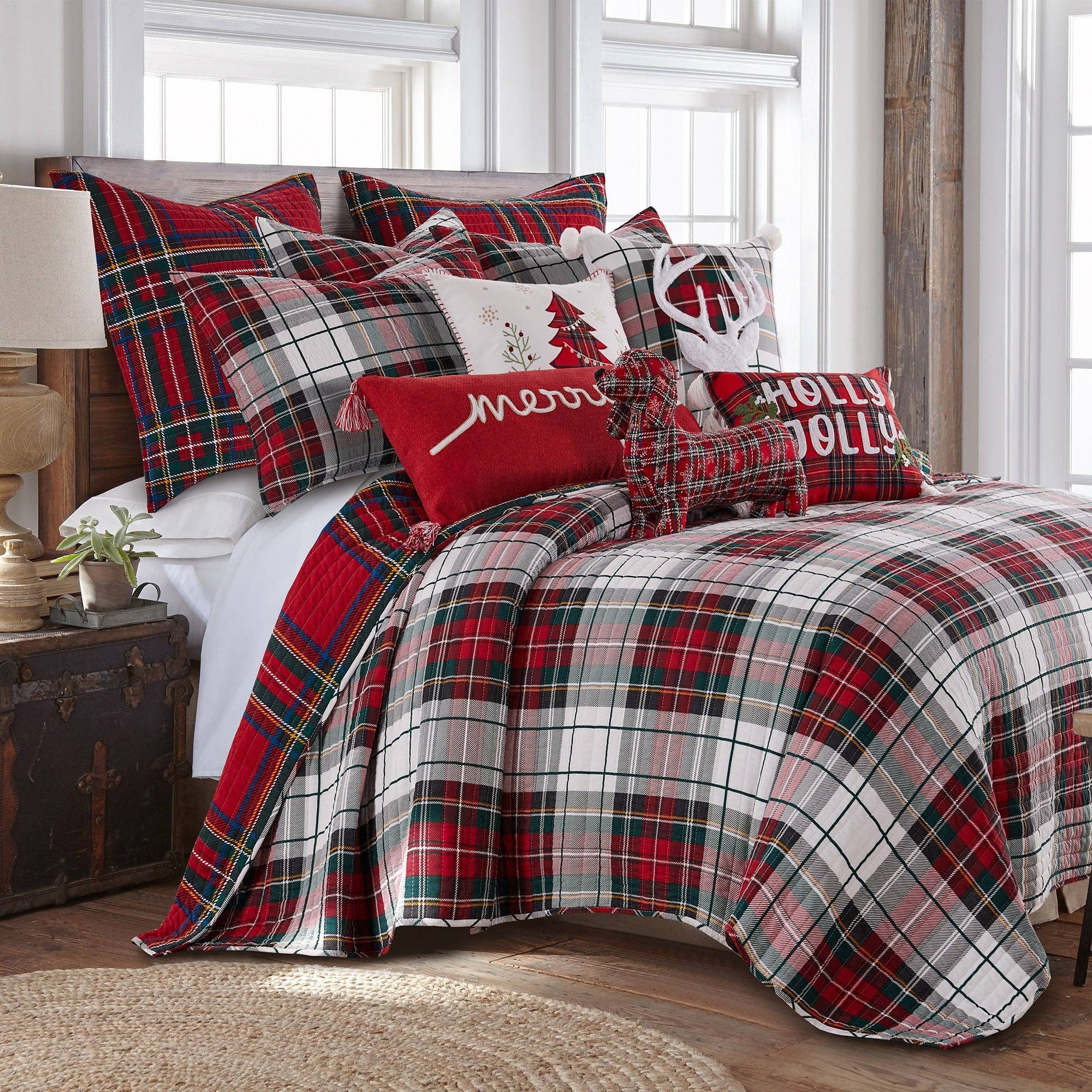 Spencer Plaid Quilt | King