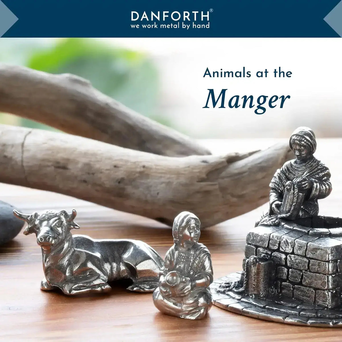 Small Sheep Standing | Pewter Nativity | Sheep Figurine