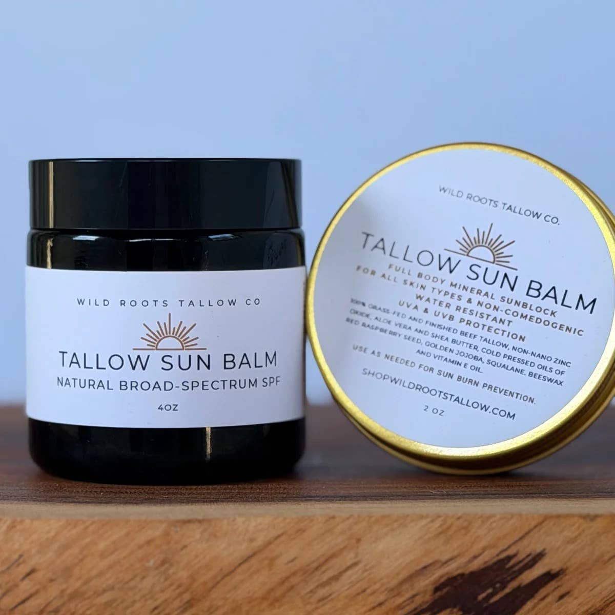 Tallow Sun Balm SPF 45 – Natural Mineral Sun Protection
