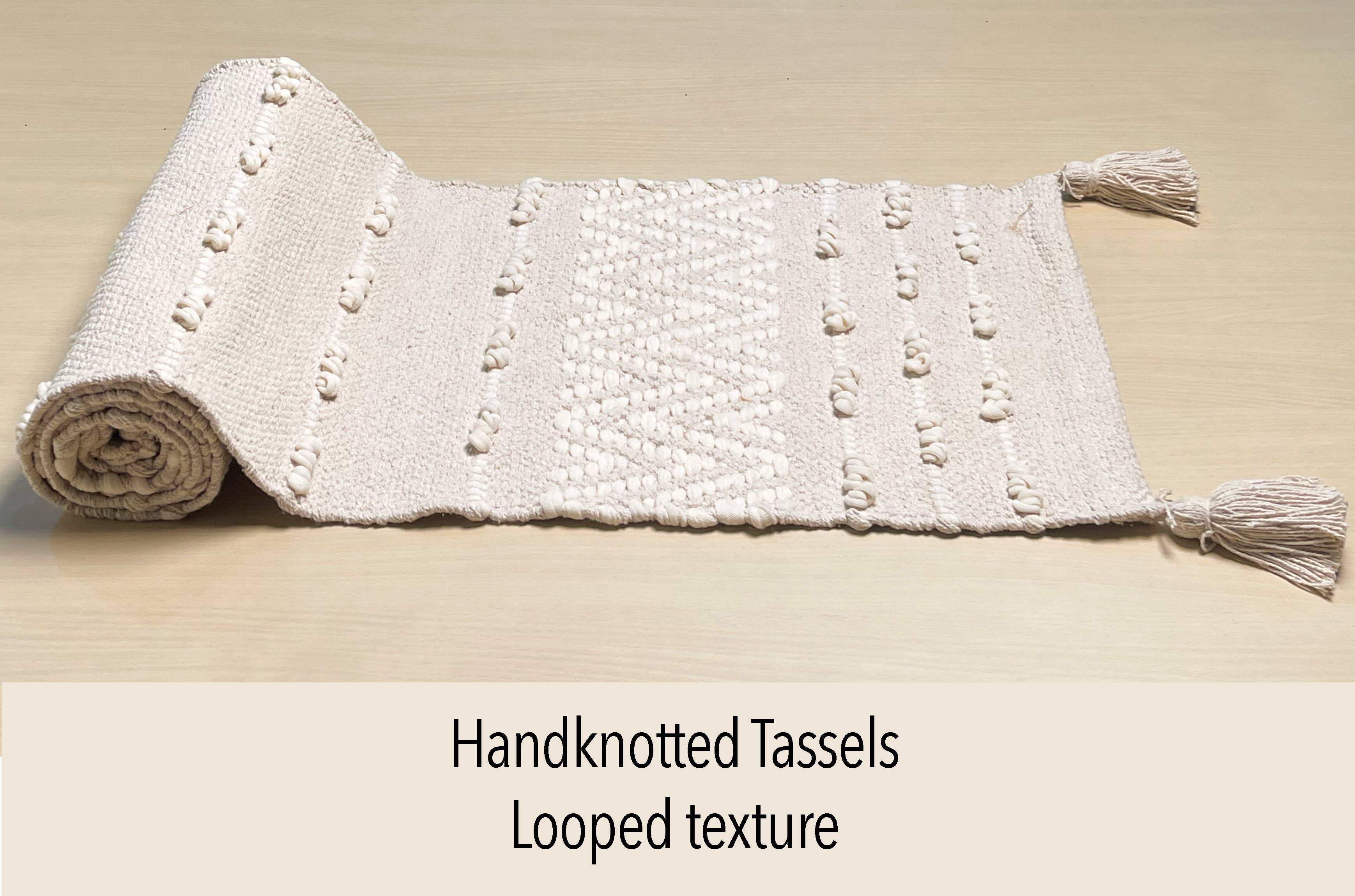 SEVILLE TABLE RUNNER, IVORY, 13''x72''