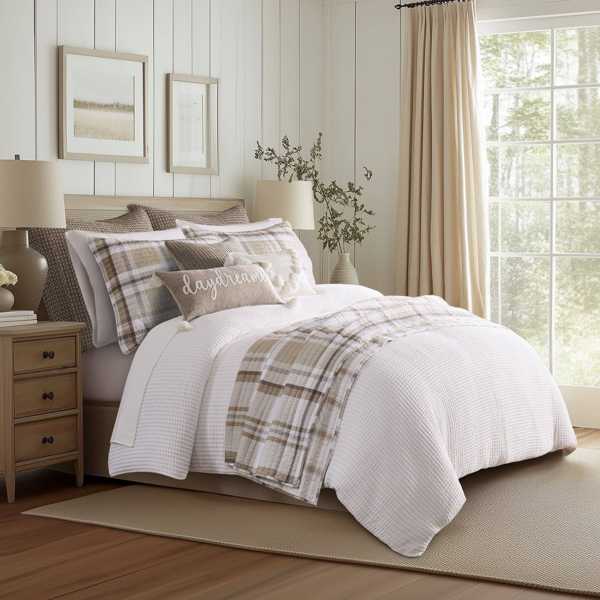 Spencer Plaid Quilt | King