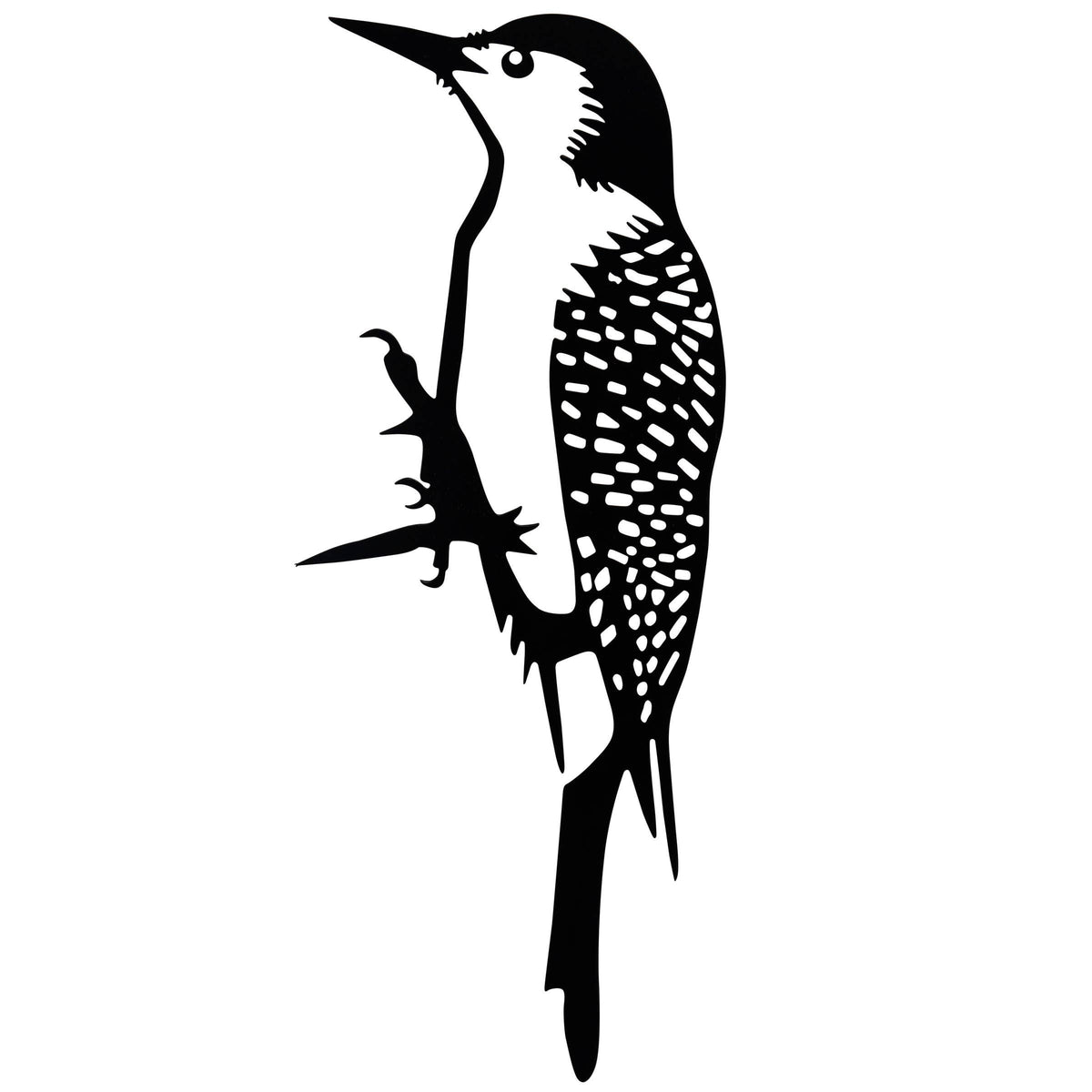 Woodpecker Metal Outdoor Art