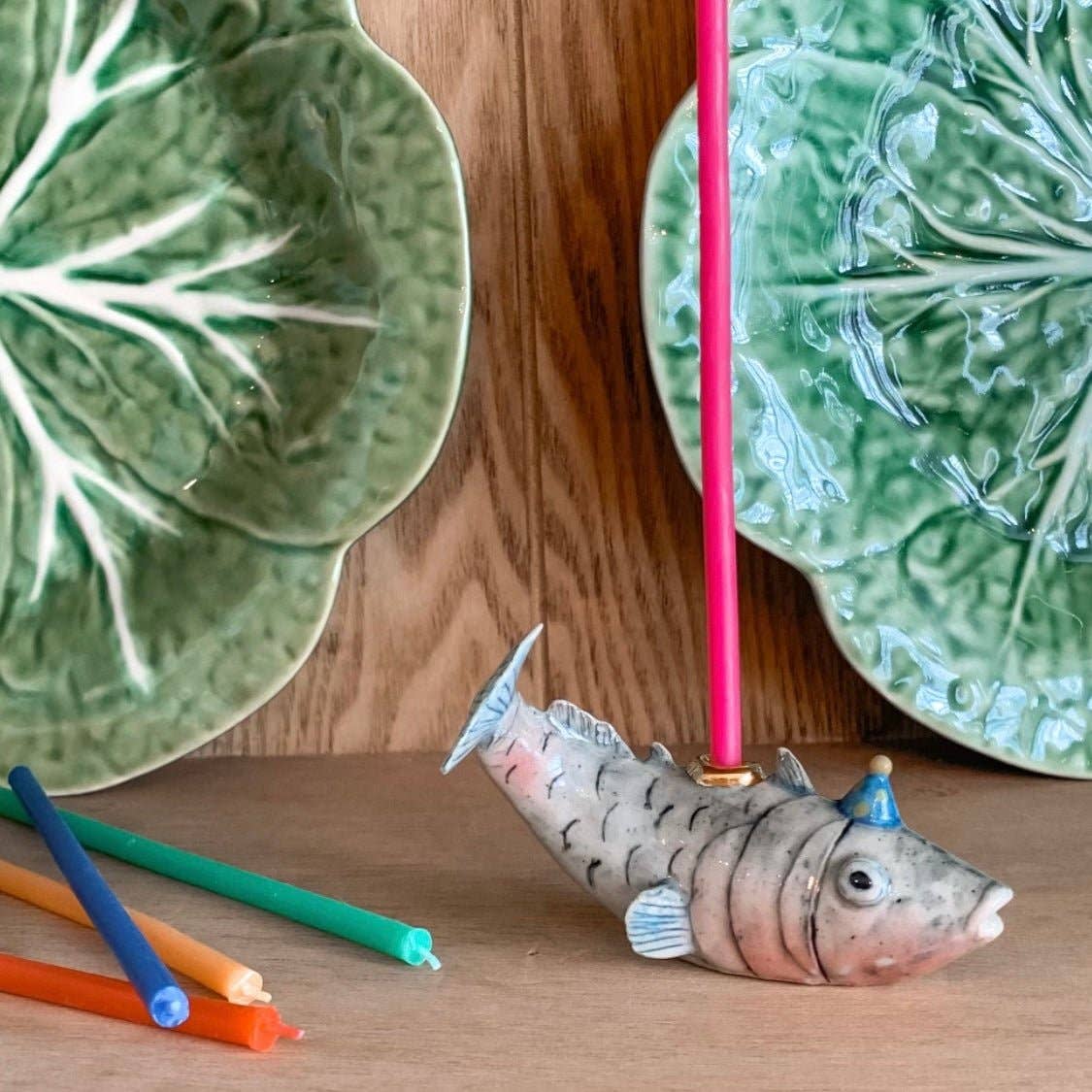 Graceful Fish Cake Topper