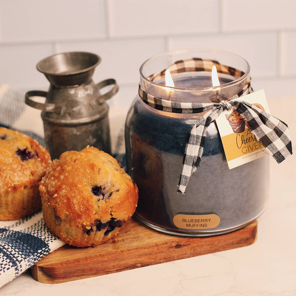 Blueberry Muffins – 34oz Candle