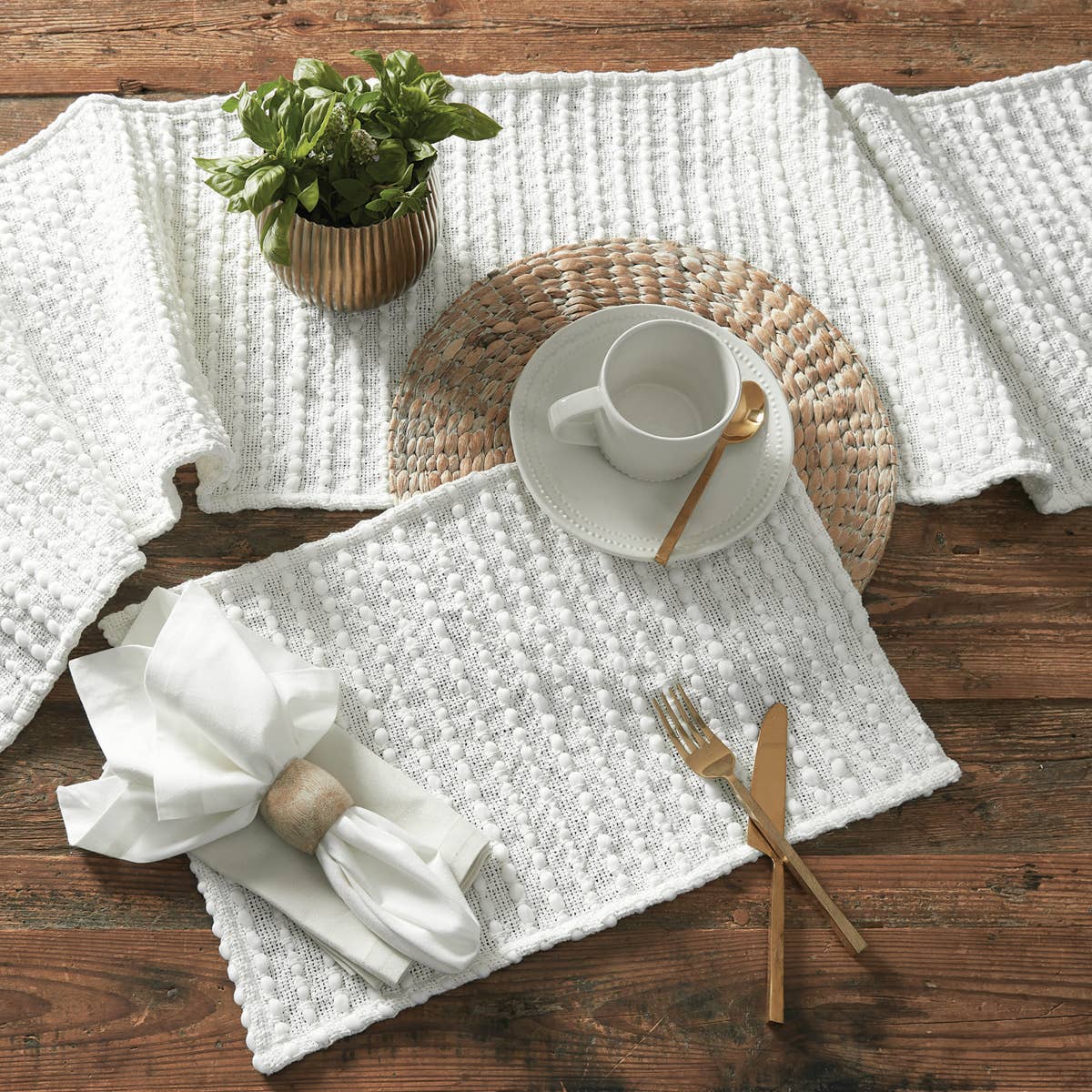 Skyla Table Runner 72"L