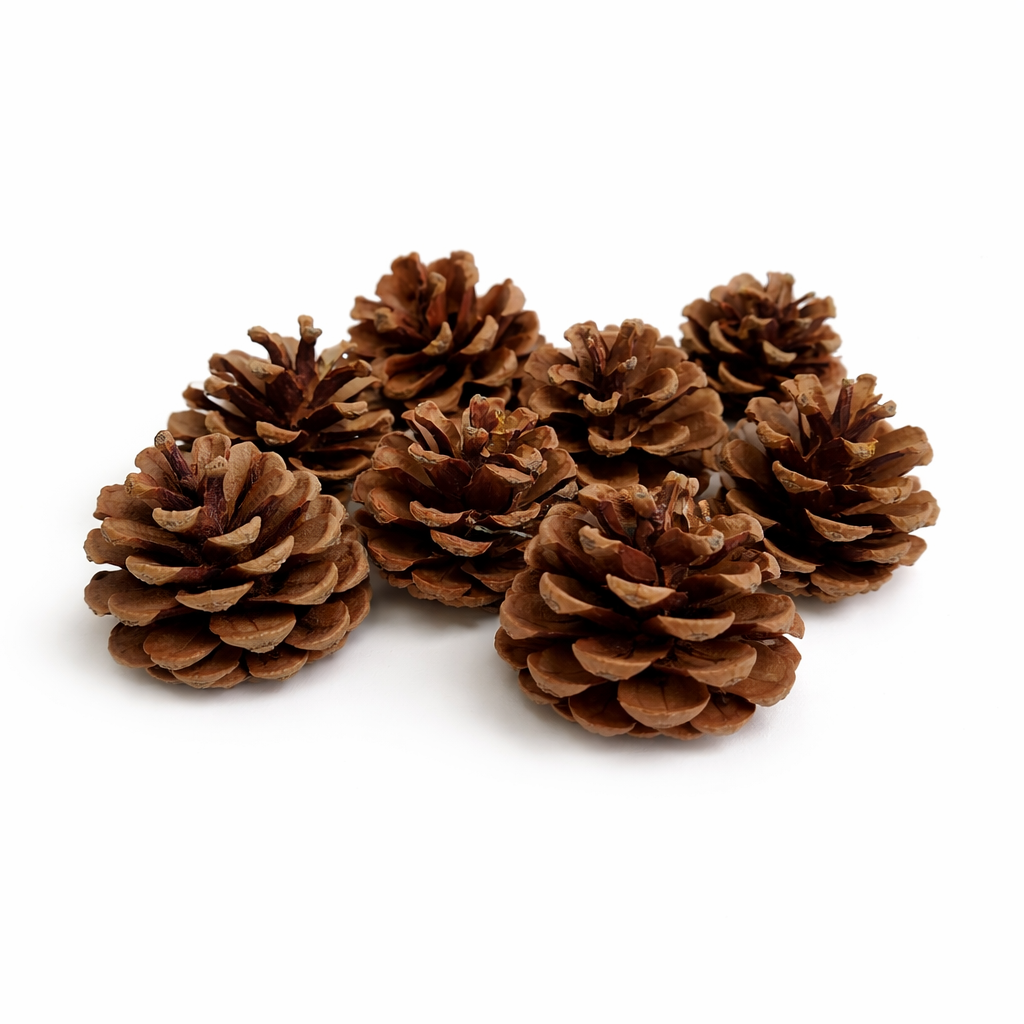 Natural Small Pinecones- 1-2 Inches Tall
