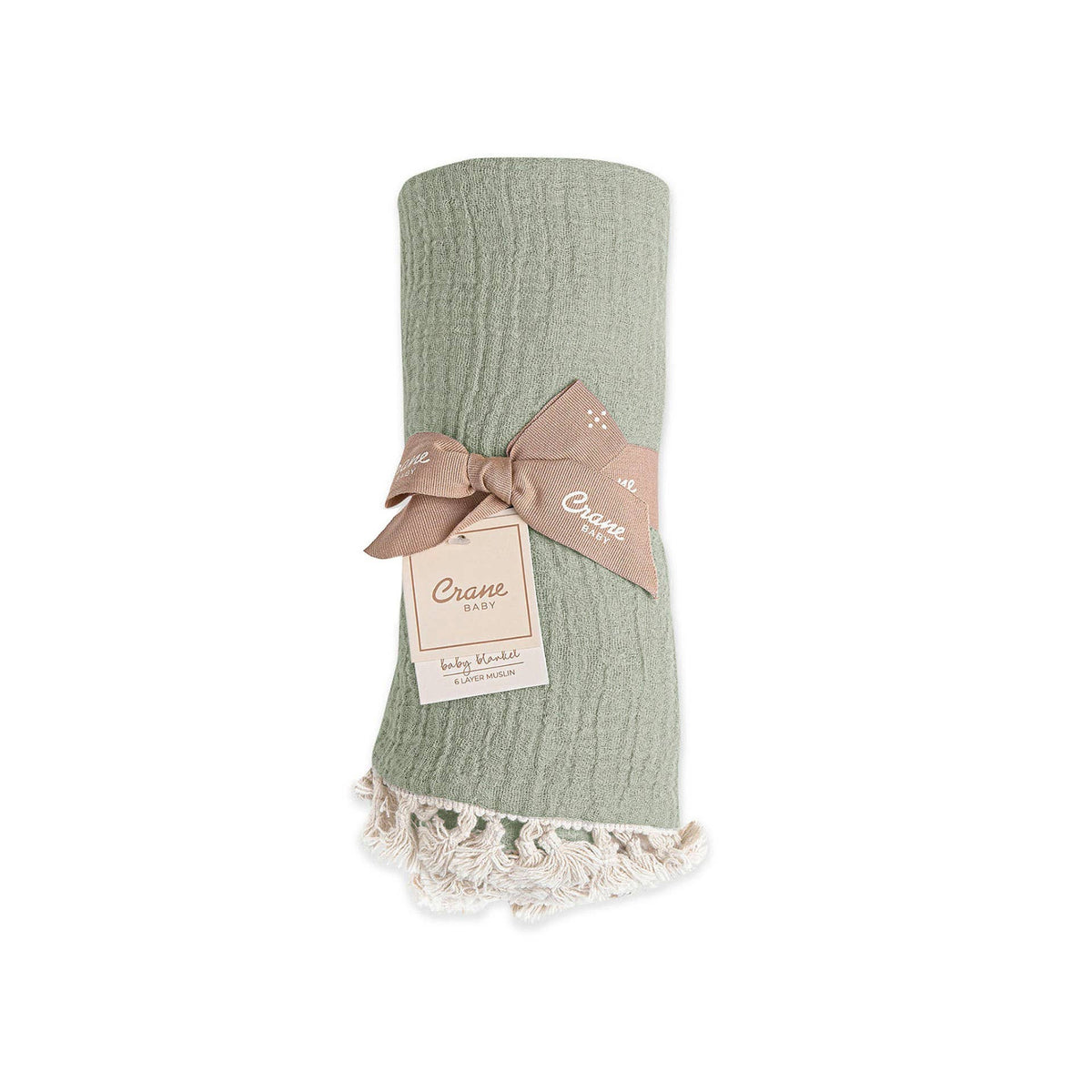 6 Layer Muslin Blanket Fern