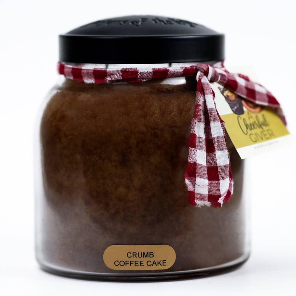 Crumb Coffee Cake – 34oz Strong Scented Gift Candle