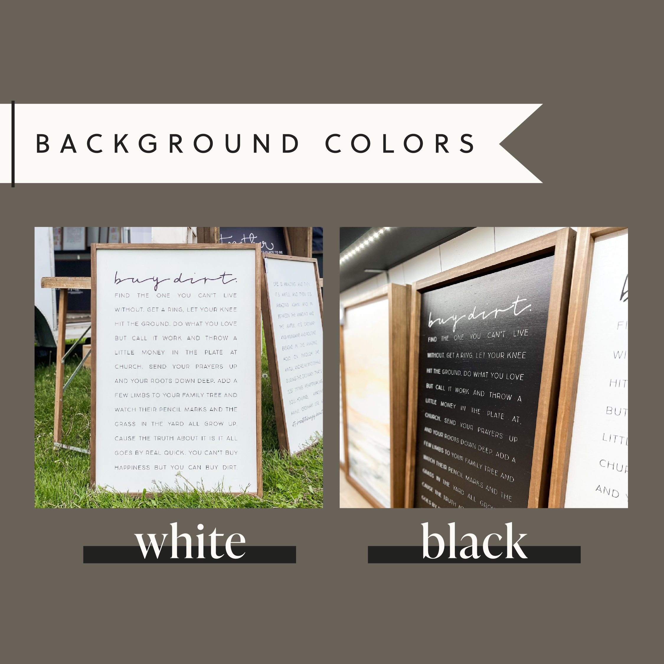 The Best Things In Life | Handmade Wood Sign