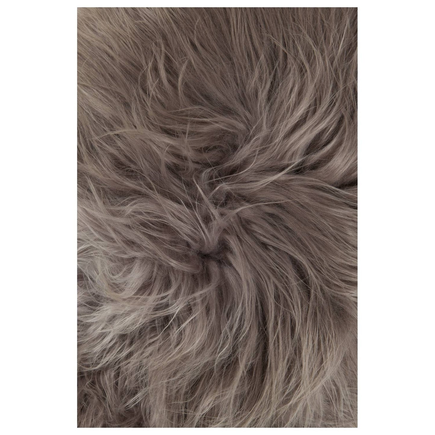 Sheepskin Icelandic taupe 90-110cm