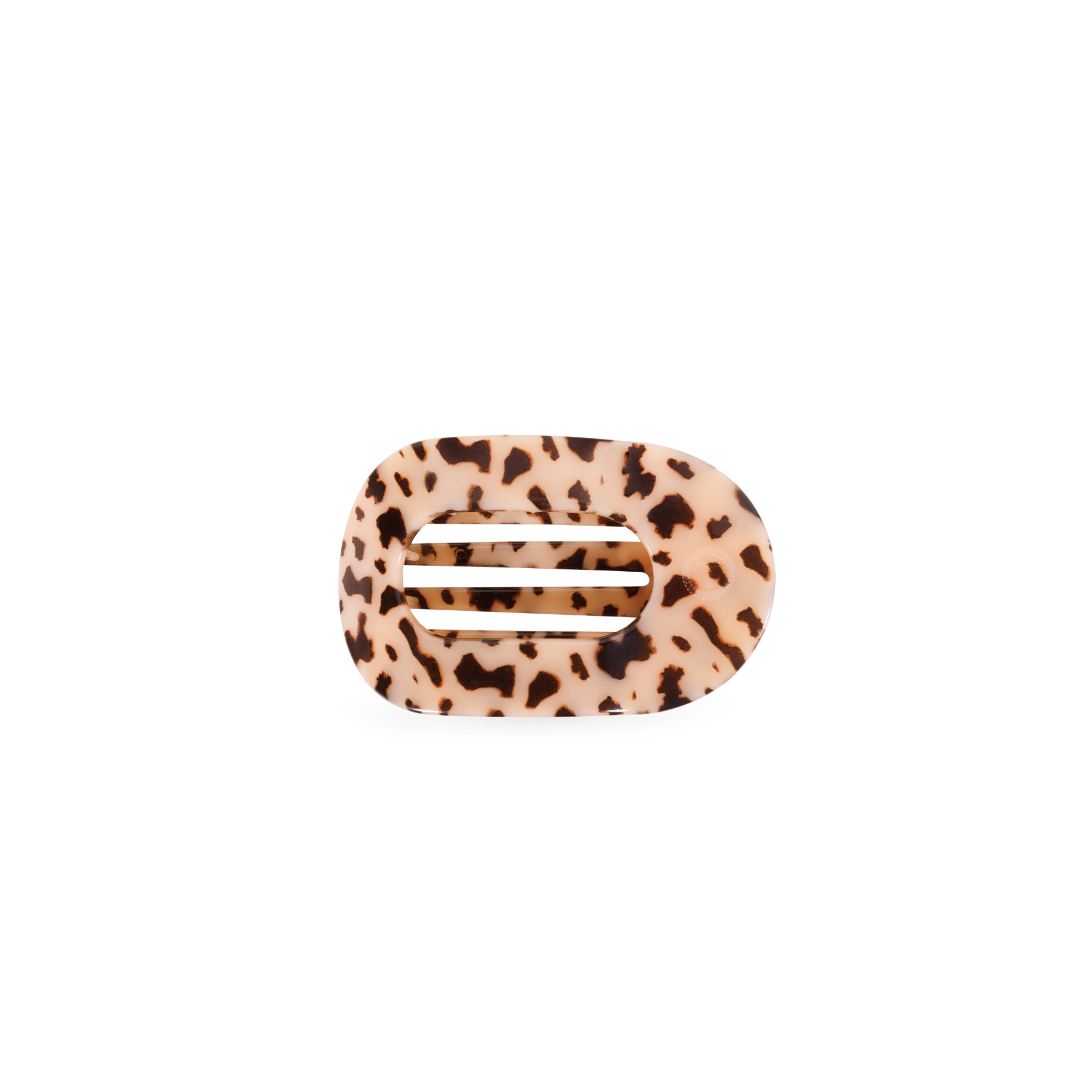 Blonde Tortoise | Tiny | Flat Round Hair Clip
