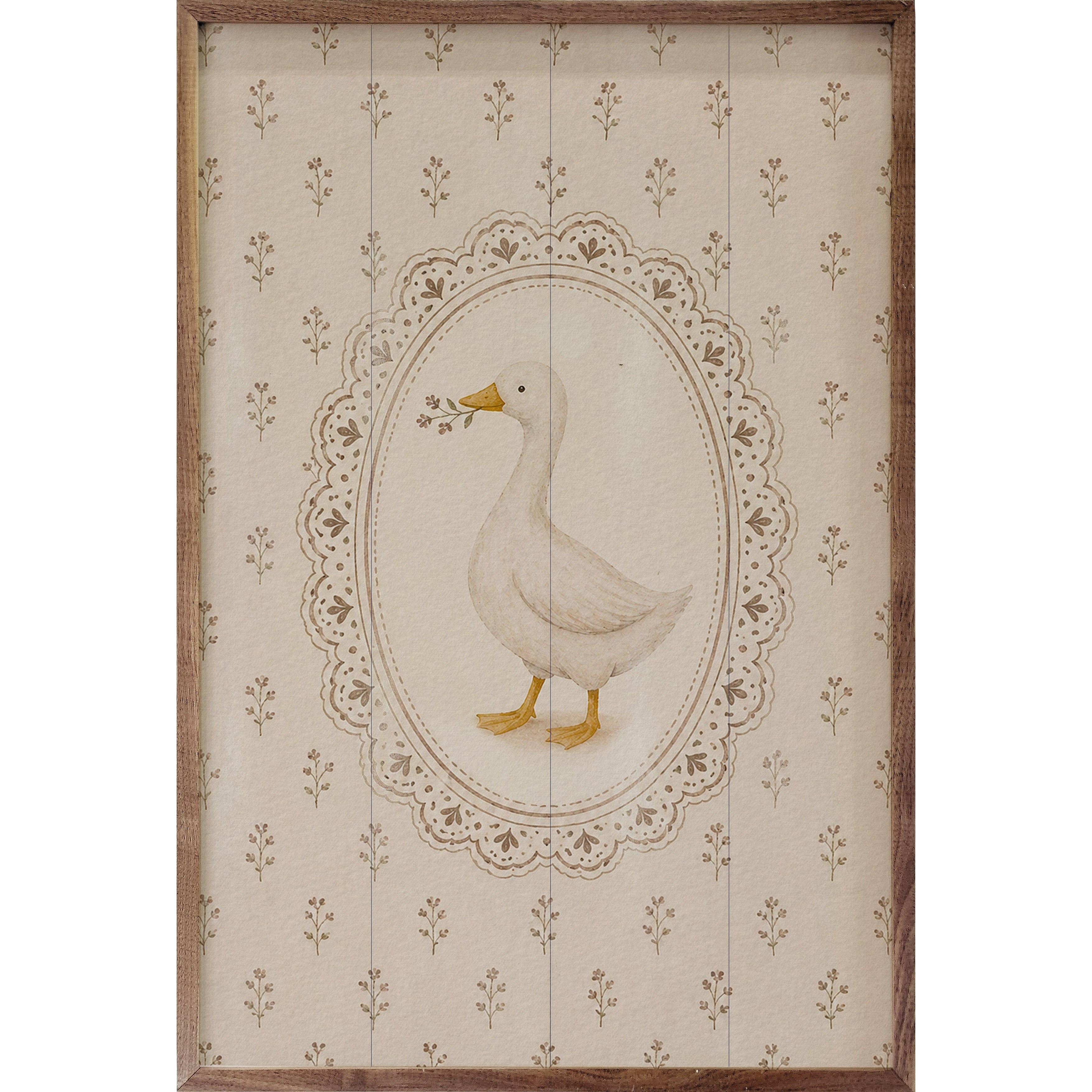 Floral Goose