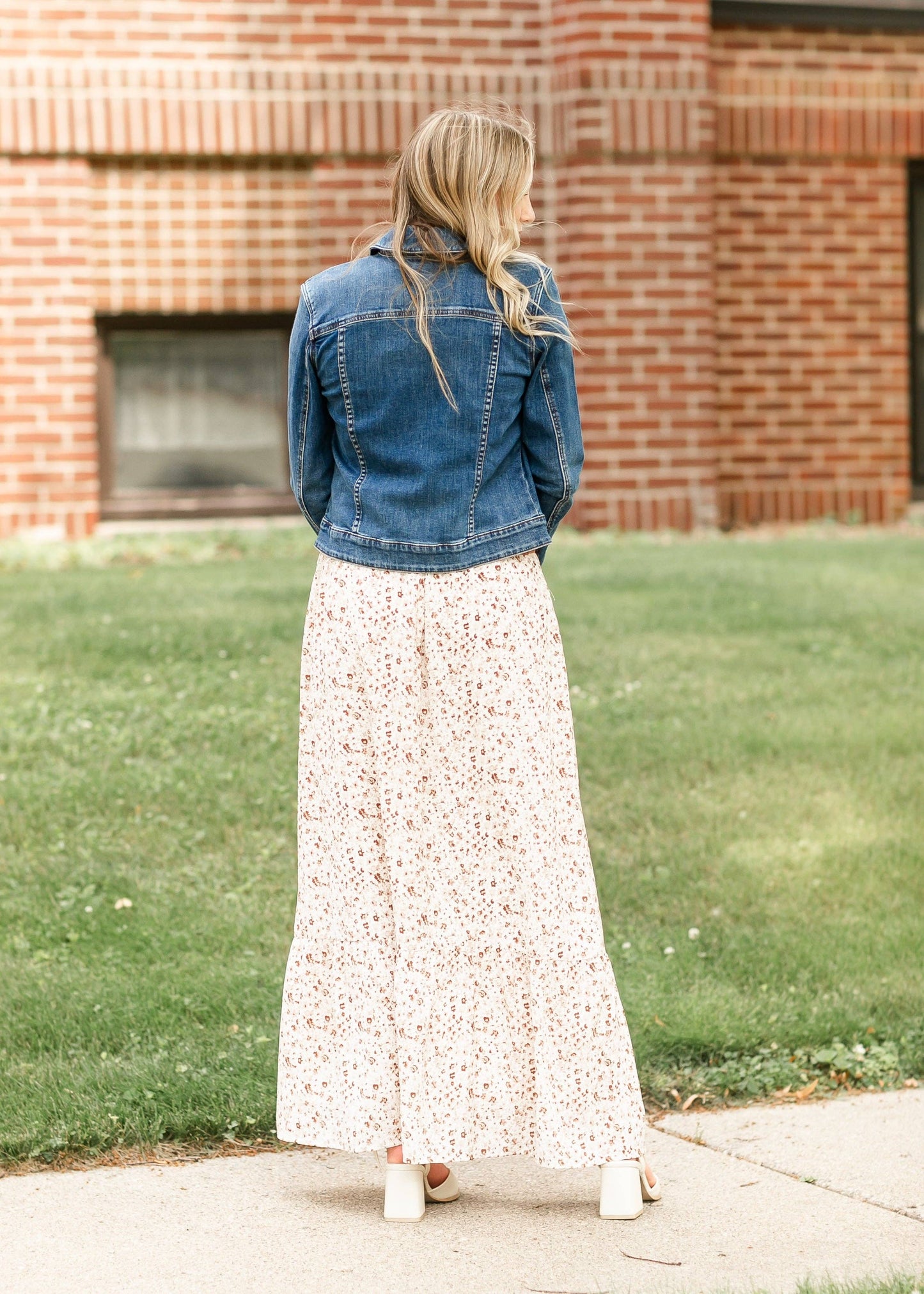 Havyn Floral Lined Maxi Skirt