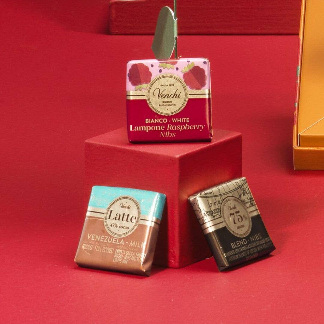 47% Venezuelan Milk Chocolate Mini Squares - Italian Gourmet