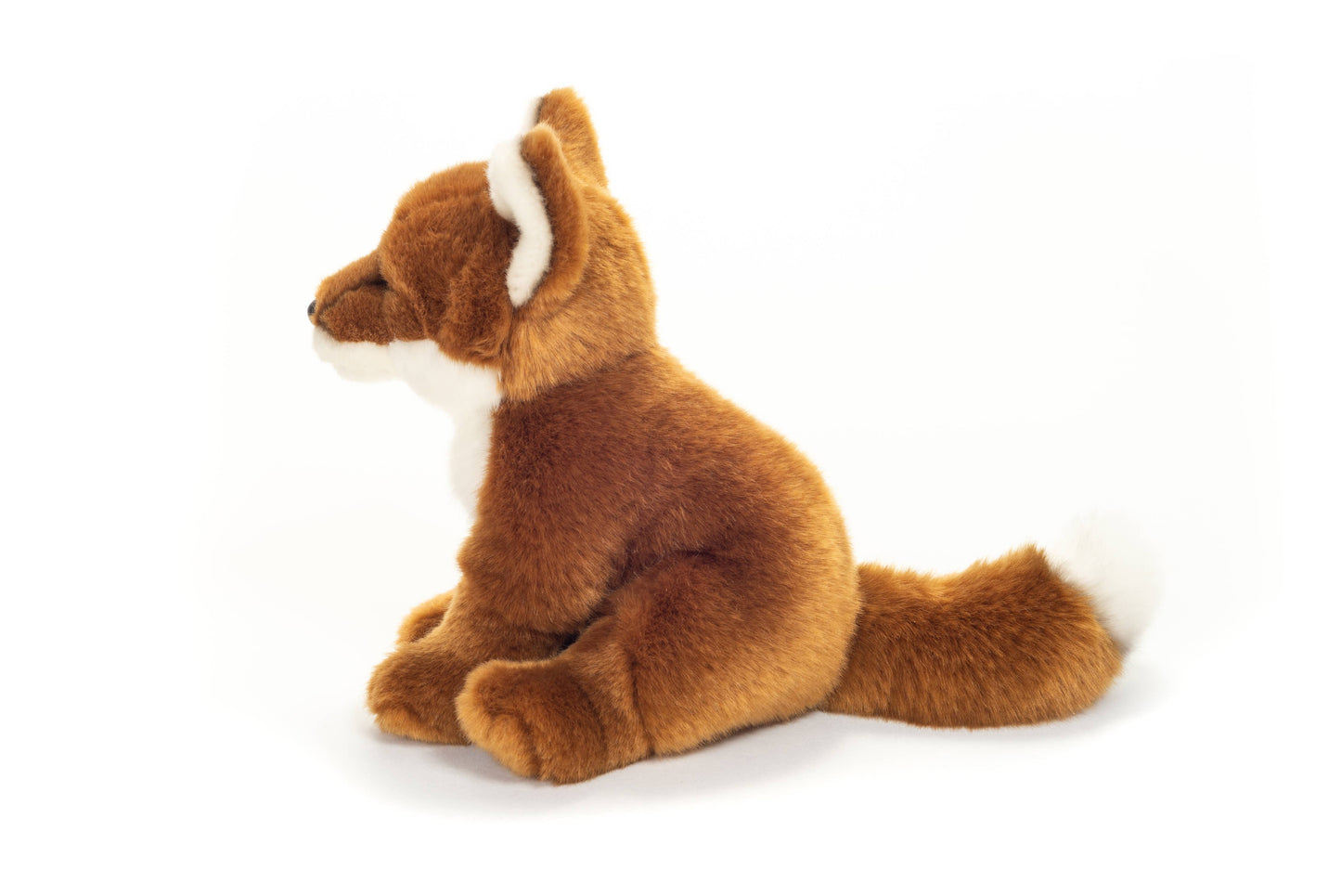 Fox sitting reddish brown 20 cm - plush toy - soft toy