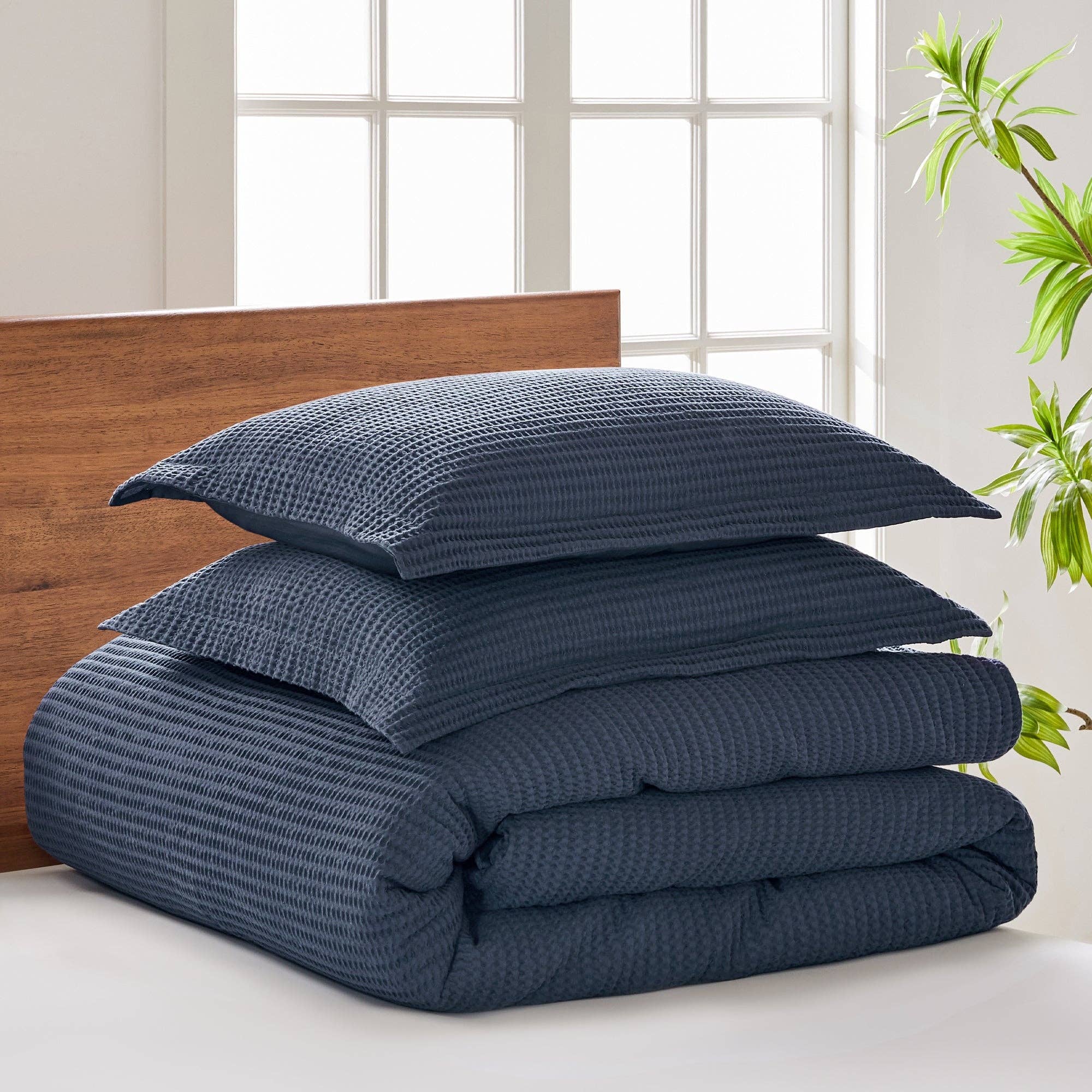 Cloud Waffle Duvet/Comforter Set | King