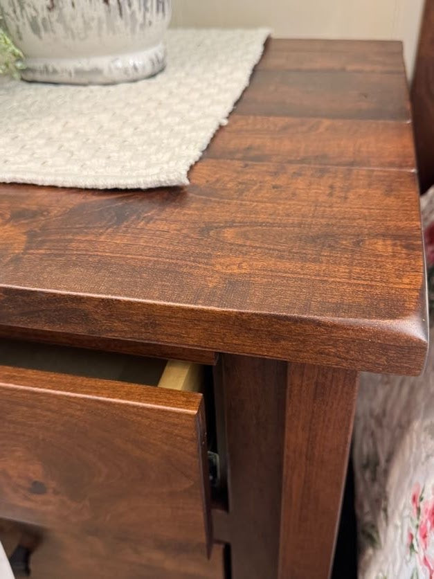 Rustic Cherry - Barn Floor Top Nightstand