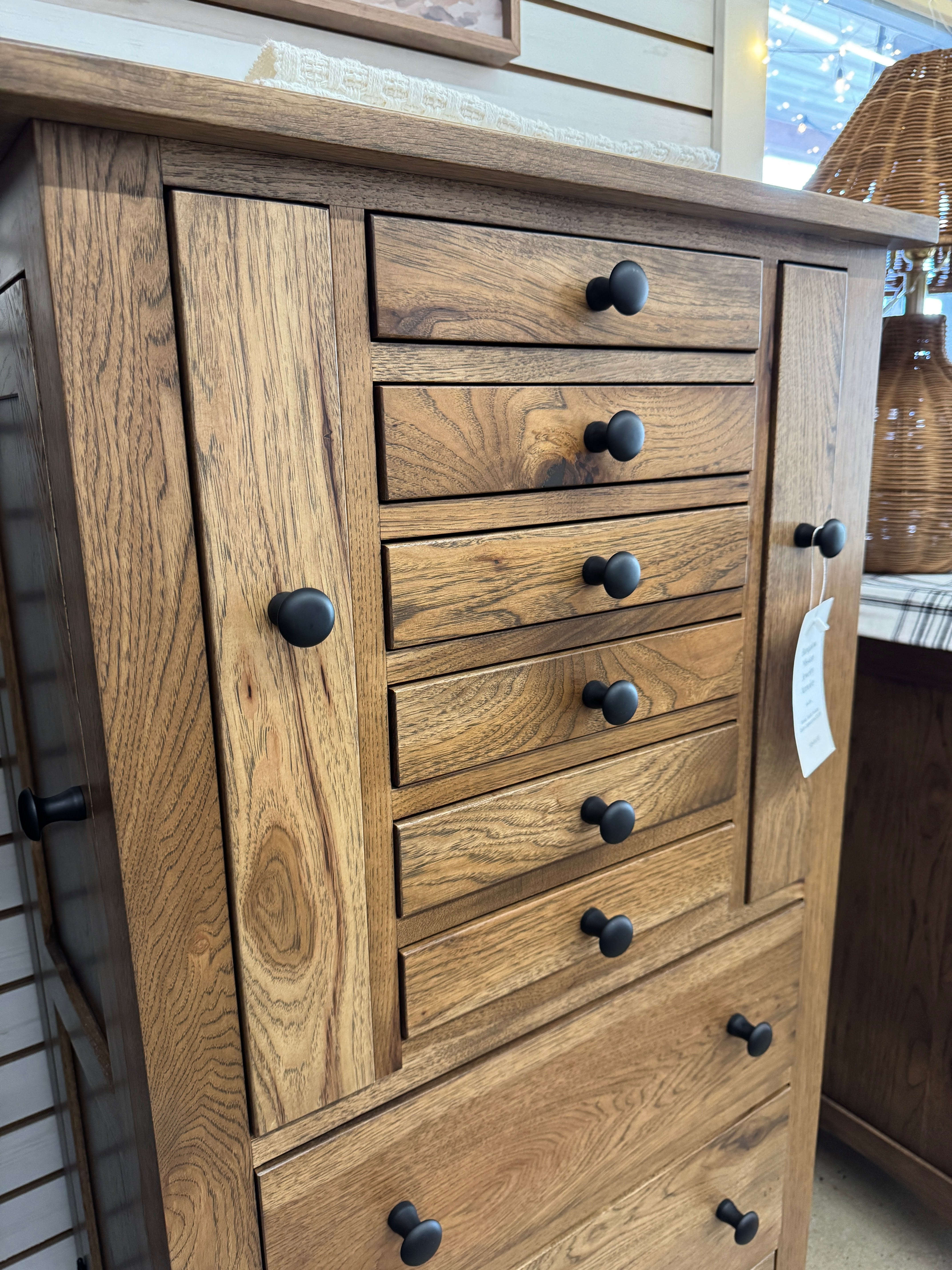 Bungalow Mission Jewelry Armoire