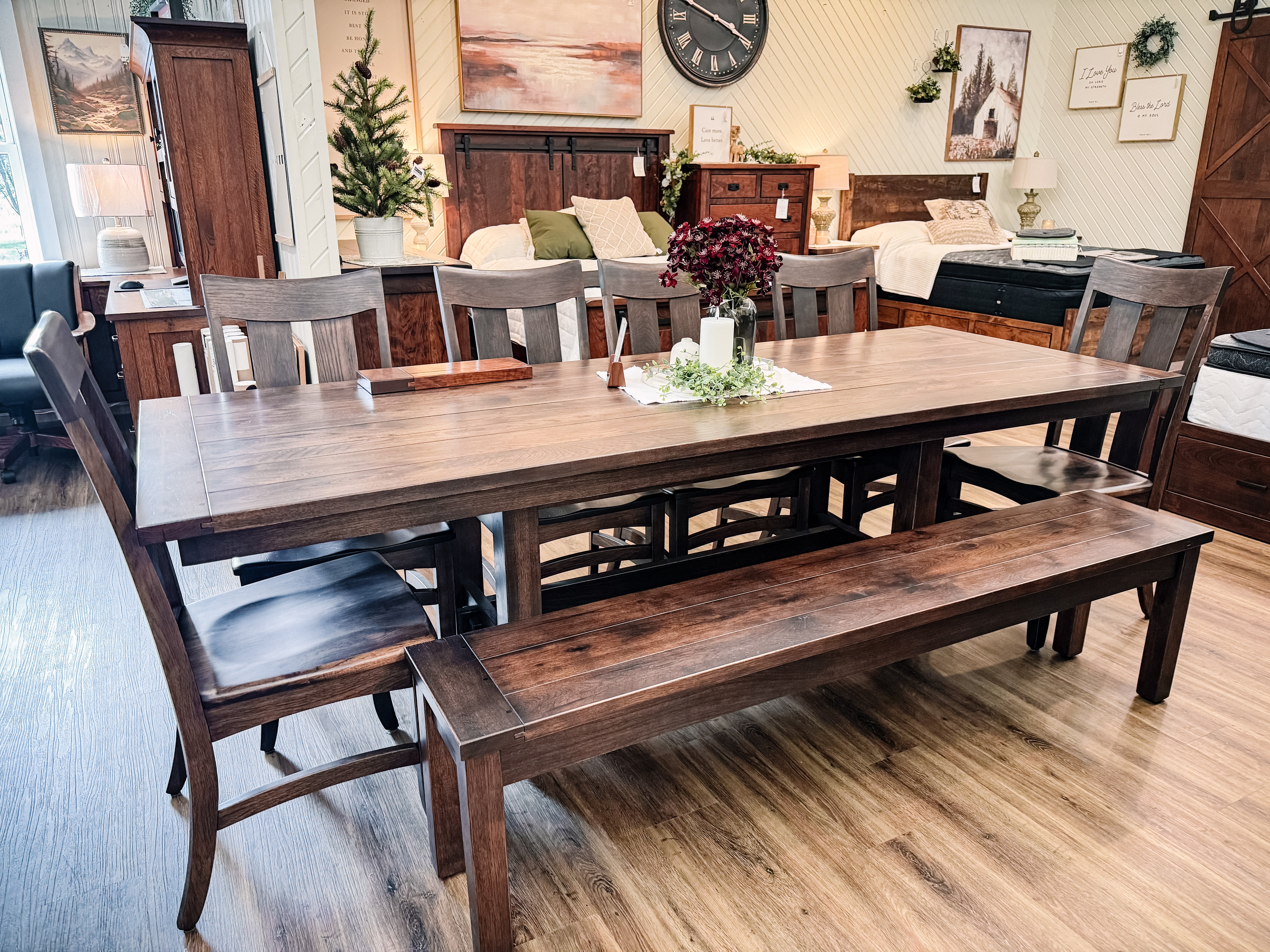 Sutter Mills Trestle Table 36” x 96”