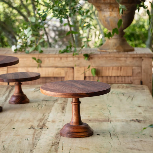 Wooden Cake Stand Medium