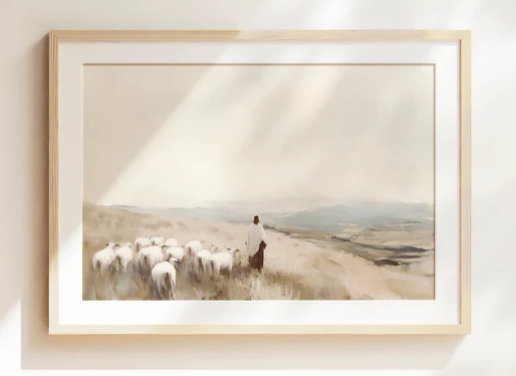 Following the Shepherd - Print