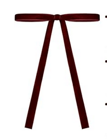 Velvet Christmas Tree Bows