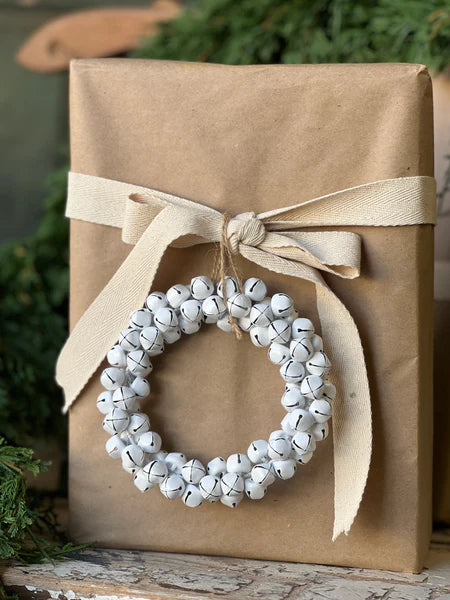 Jingle All the Way Candle Ring | White | 5" |
