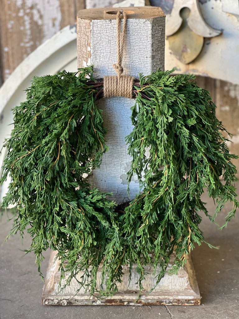 Emerald Falls Hanging Wreath | 20"