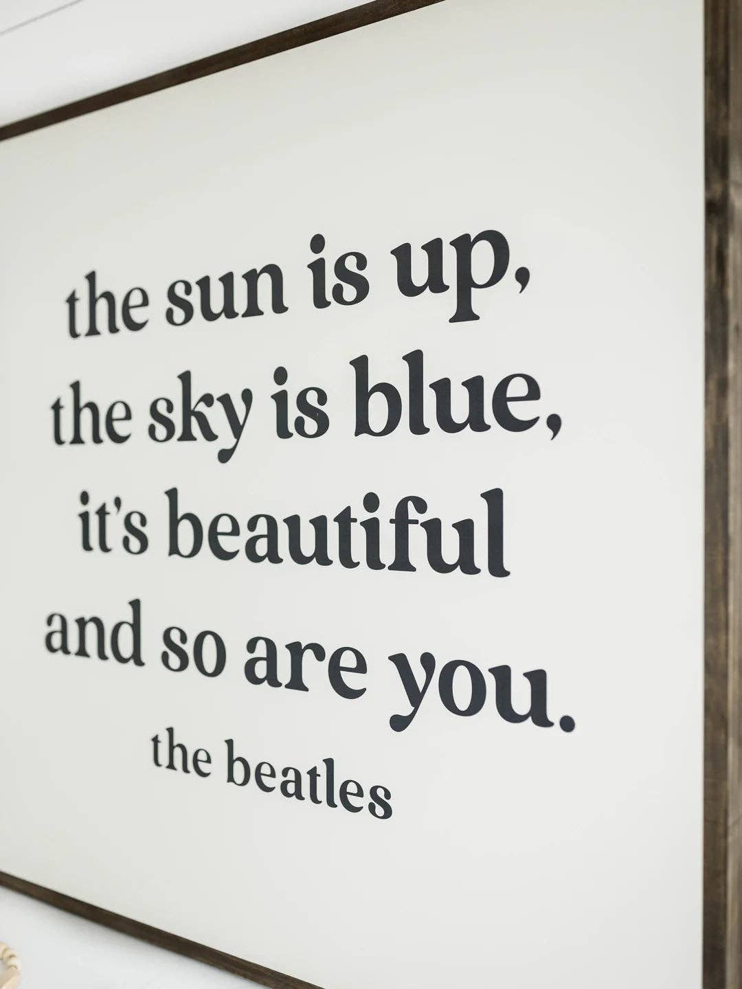 The Sun Is Up | Wall Art