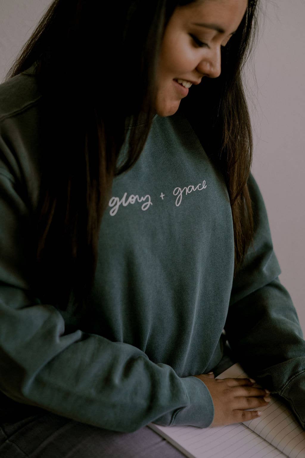 Glory + Grace Pullover | Spruce |