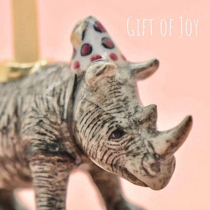 Rhino Cake Topper