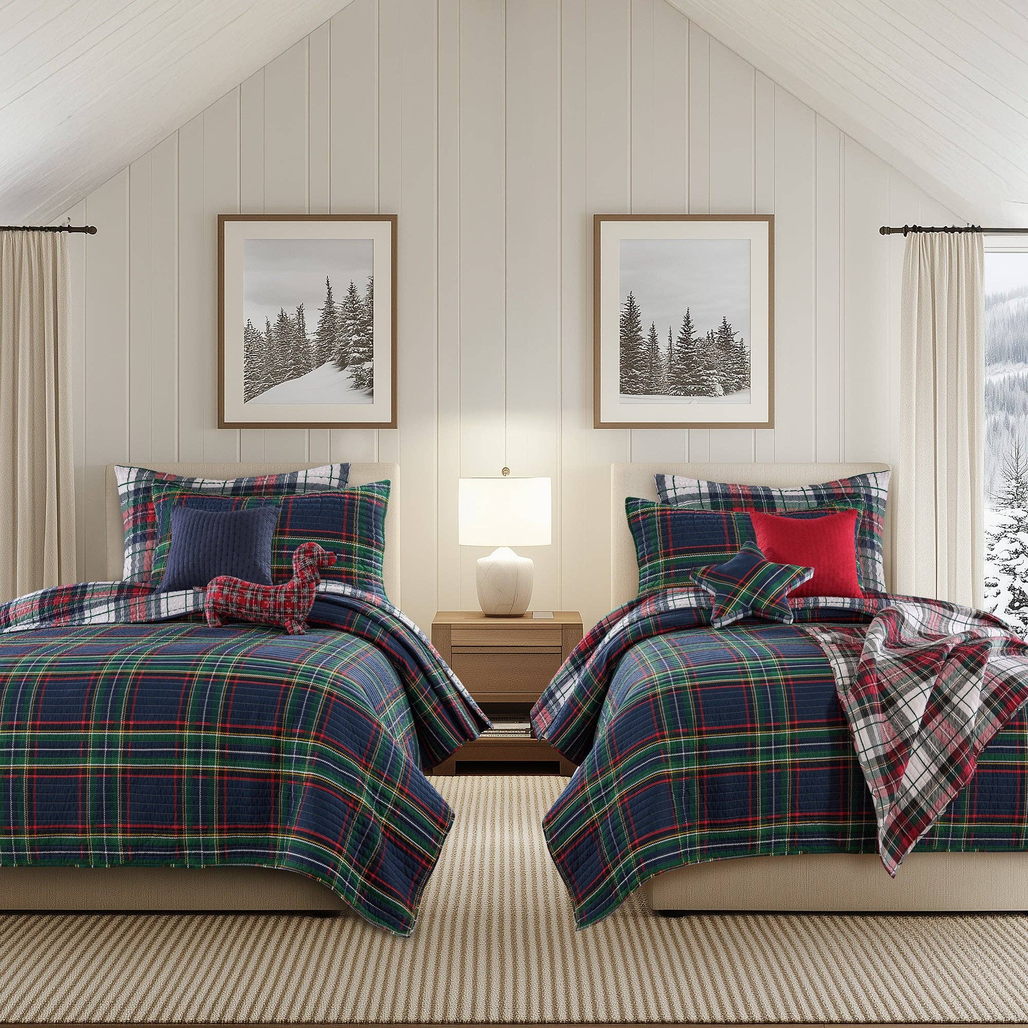 Spencer Plaid Quilt | King