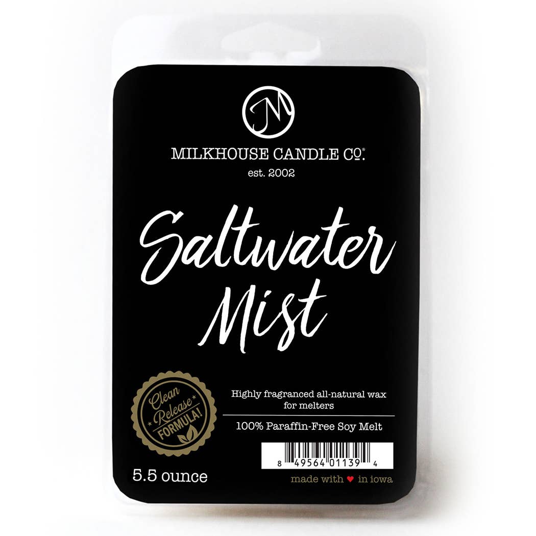 5.5 oz Wax Melts: Saltwater Mist