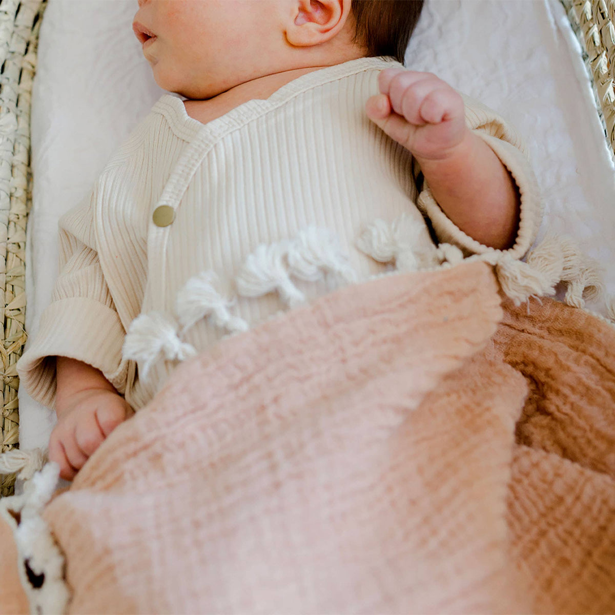 6 Layer Muslin Blanket Copper