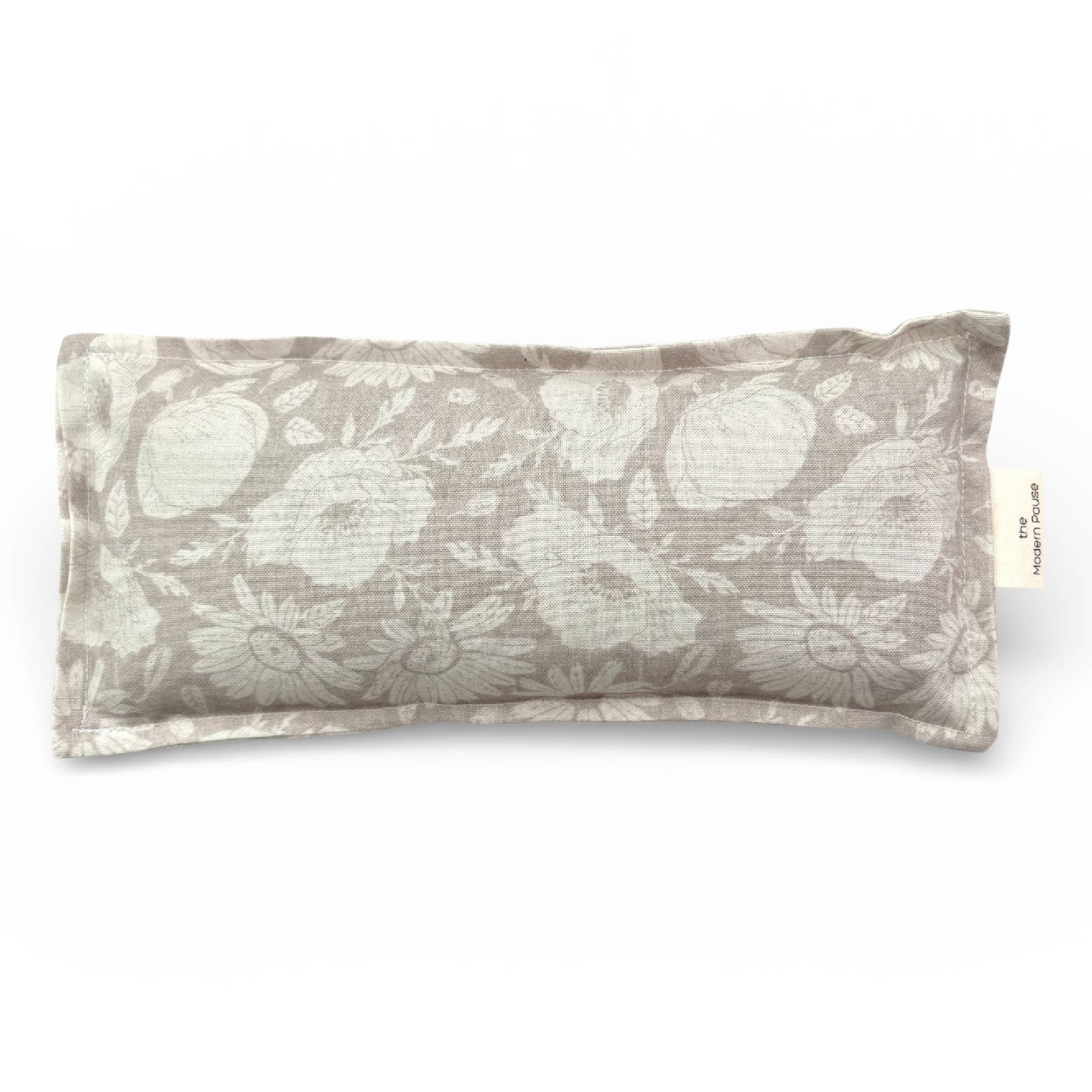 Eye Pillow - Floral in Taupe