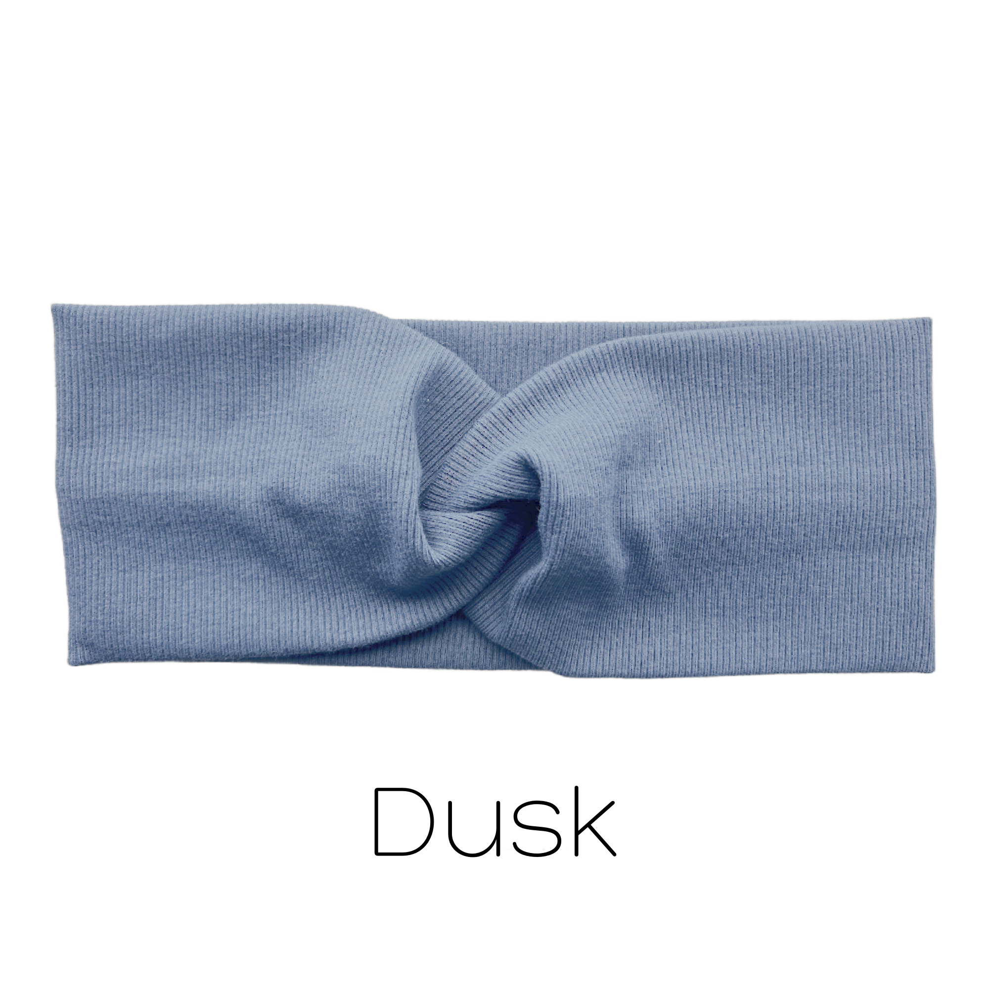Organic Rib Cotton Twist Headband