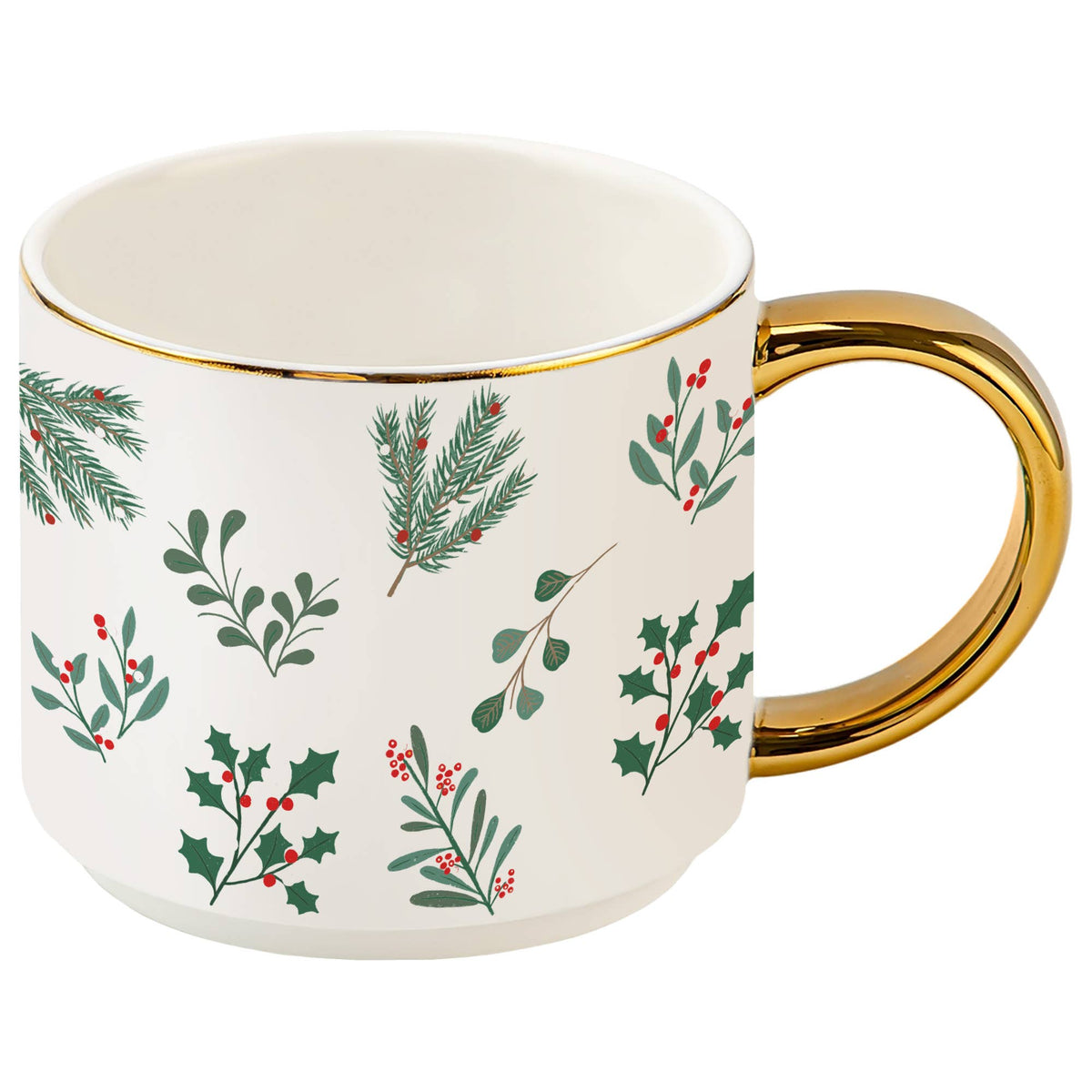 Holiday Greenery Coffee Mug