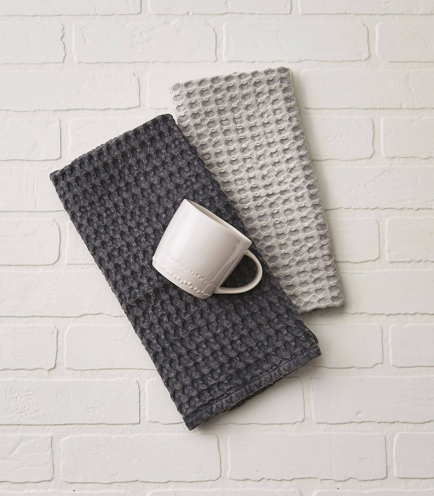 Waffle Weave Towel - Slate