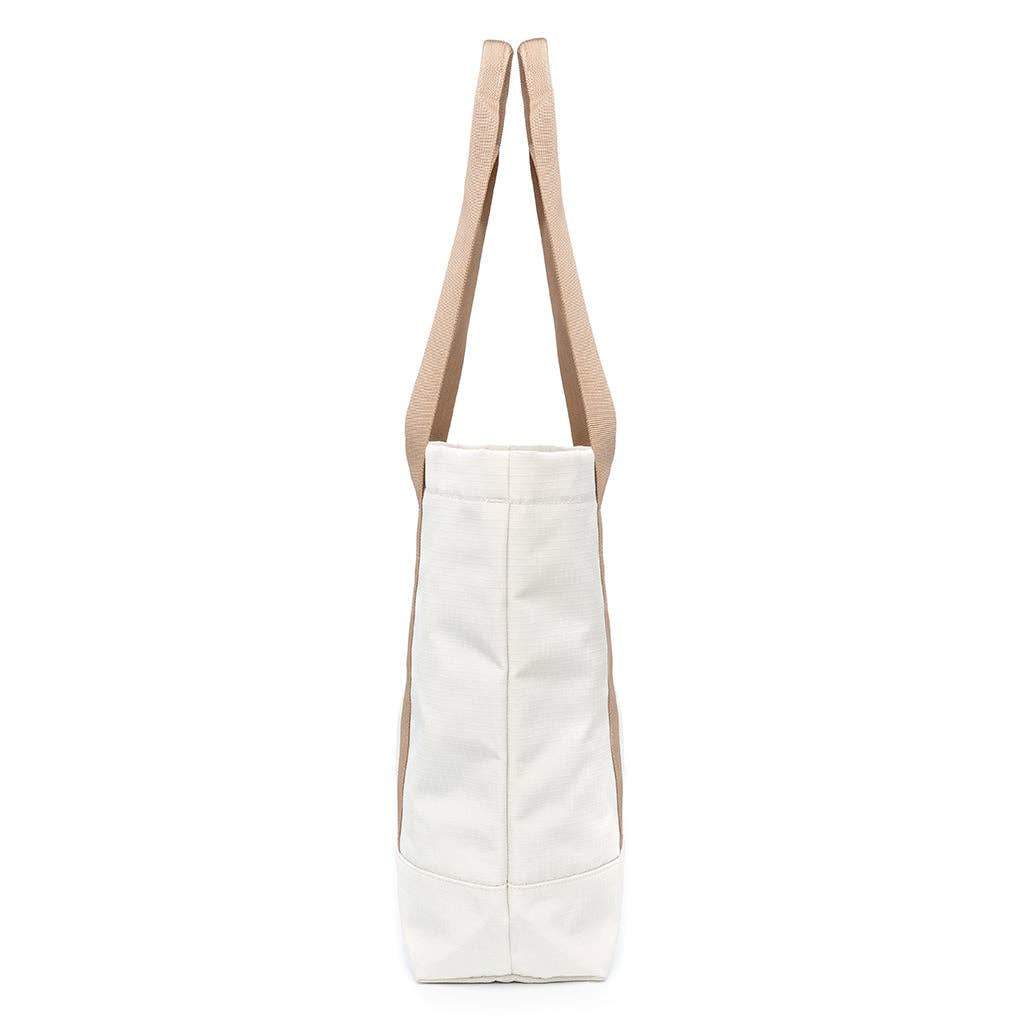 Strata Tote Bag Chalk Vandra