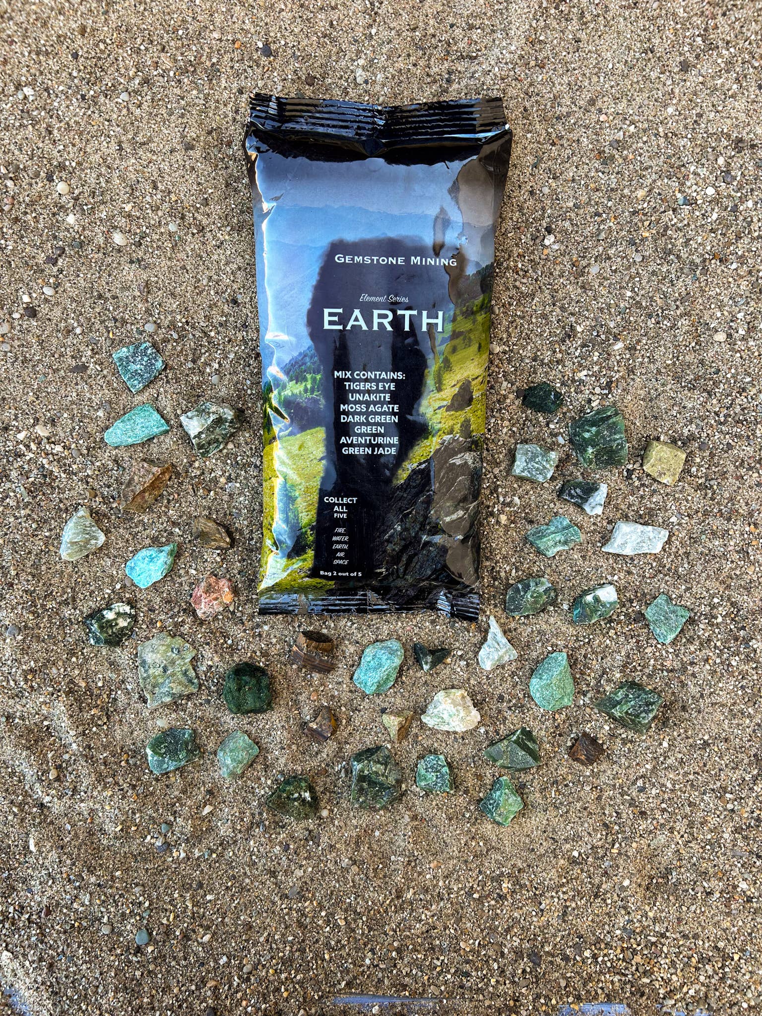 Premium Gemstone Mining Bag | Earth Bag (ELEMENT SERIES)