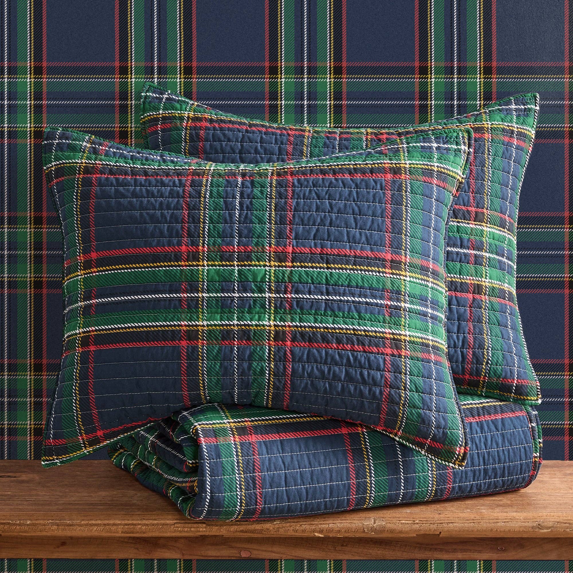 Spencer Plaid Quilt | King