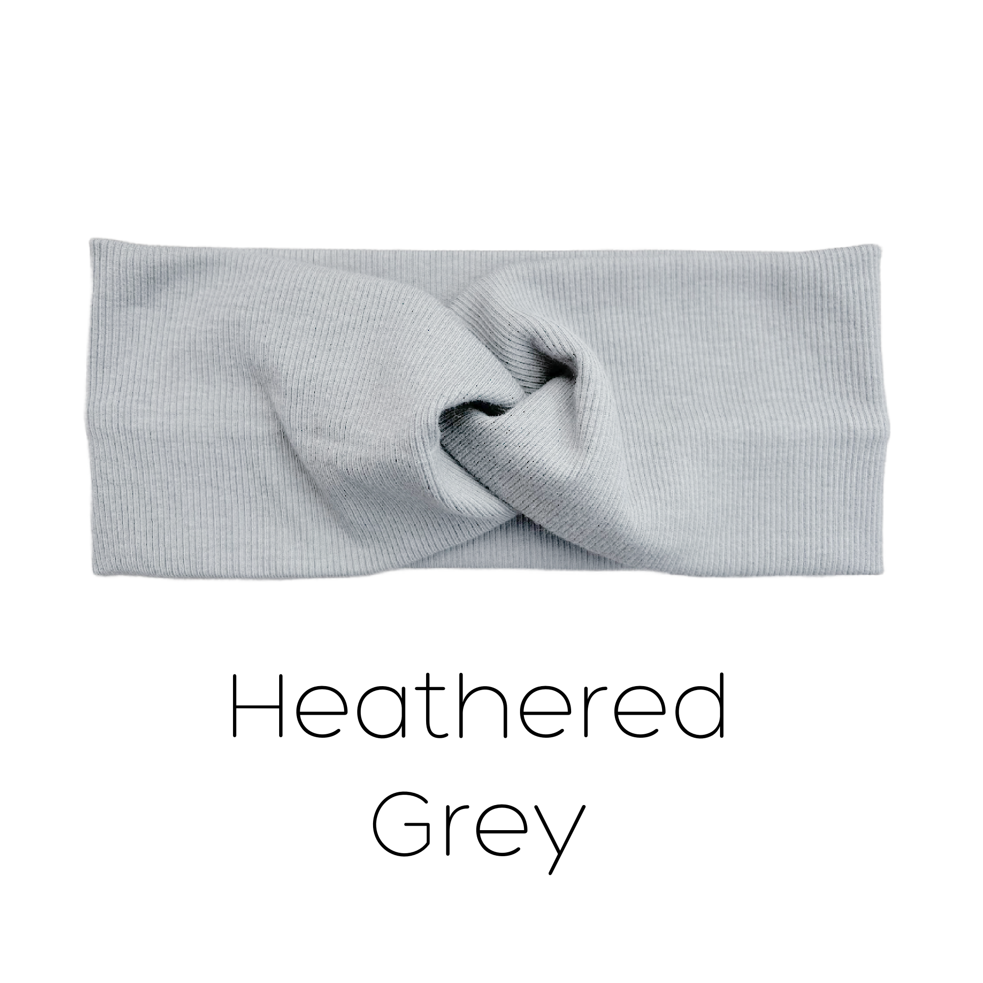 Organic Rib Cotton Twist Headband