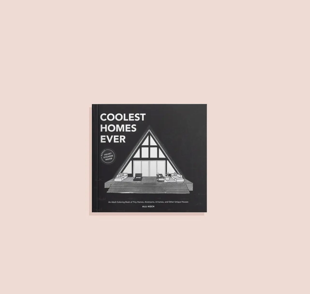 Coolest Homes Ever: A Stocking Stuffer Adult Coloring Book