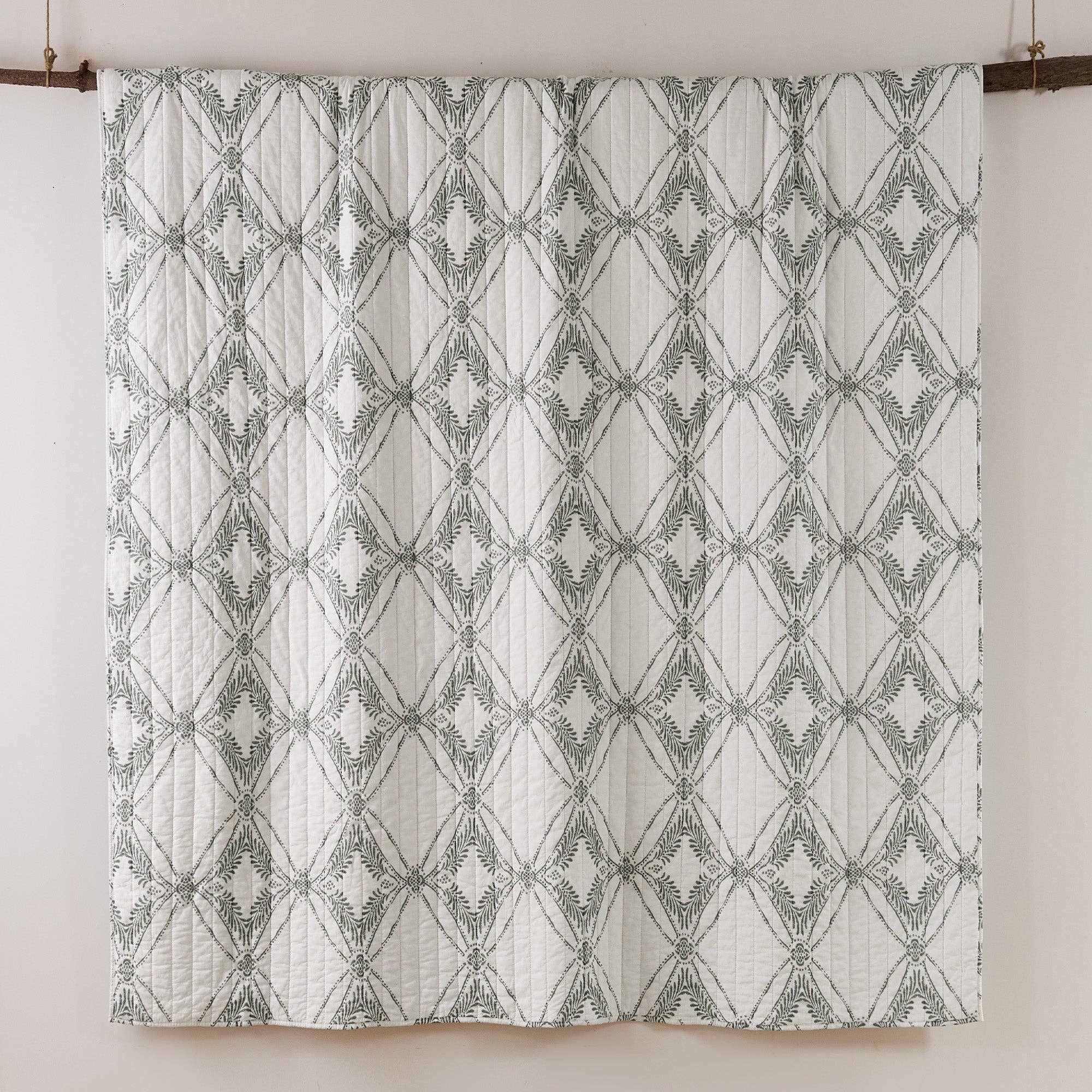 Kemala Sage Quilt Set