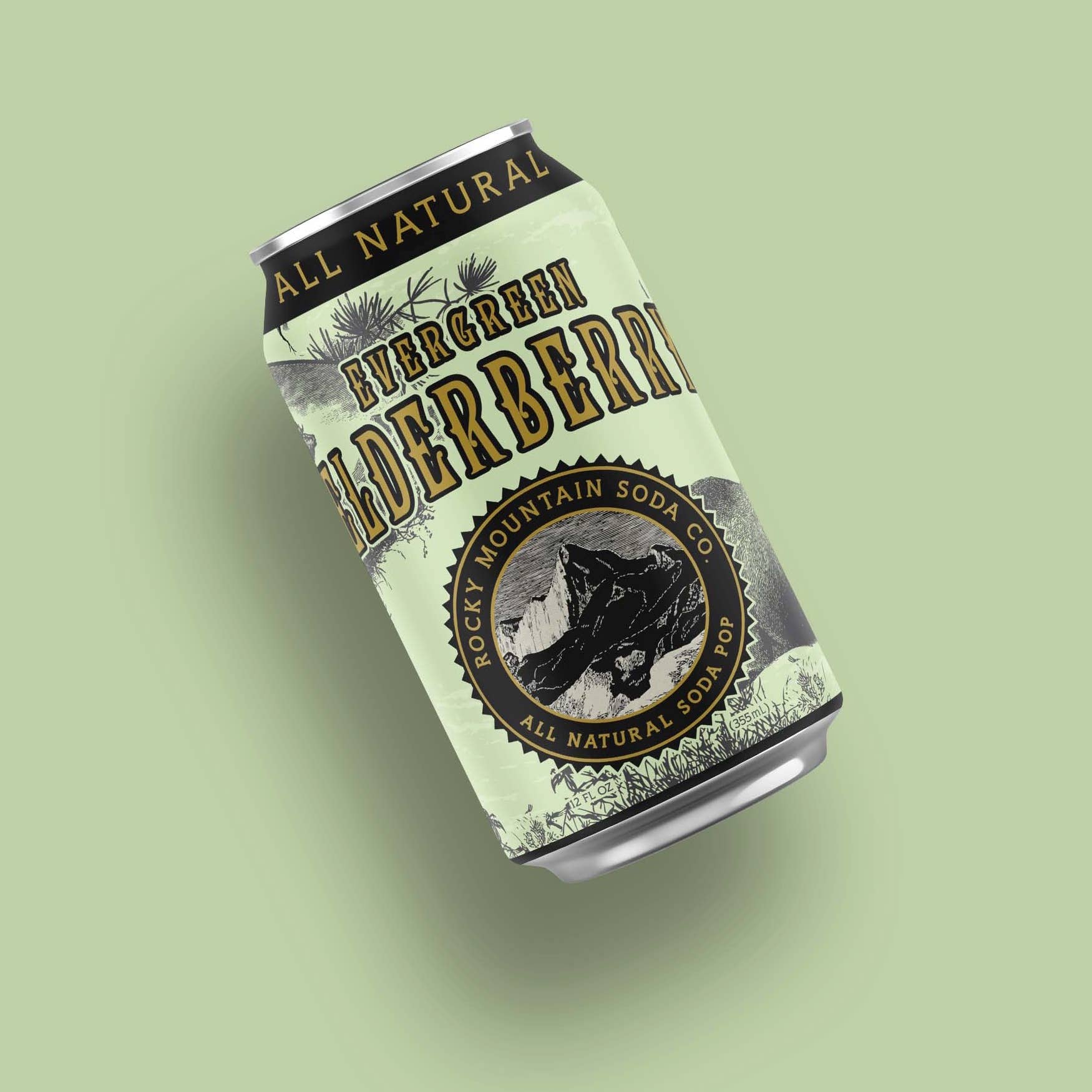 Evergreen Elderberry Cans