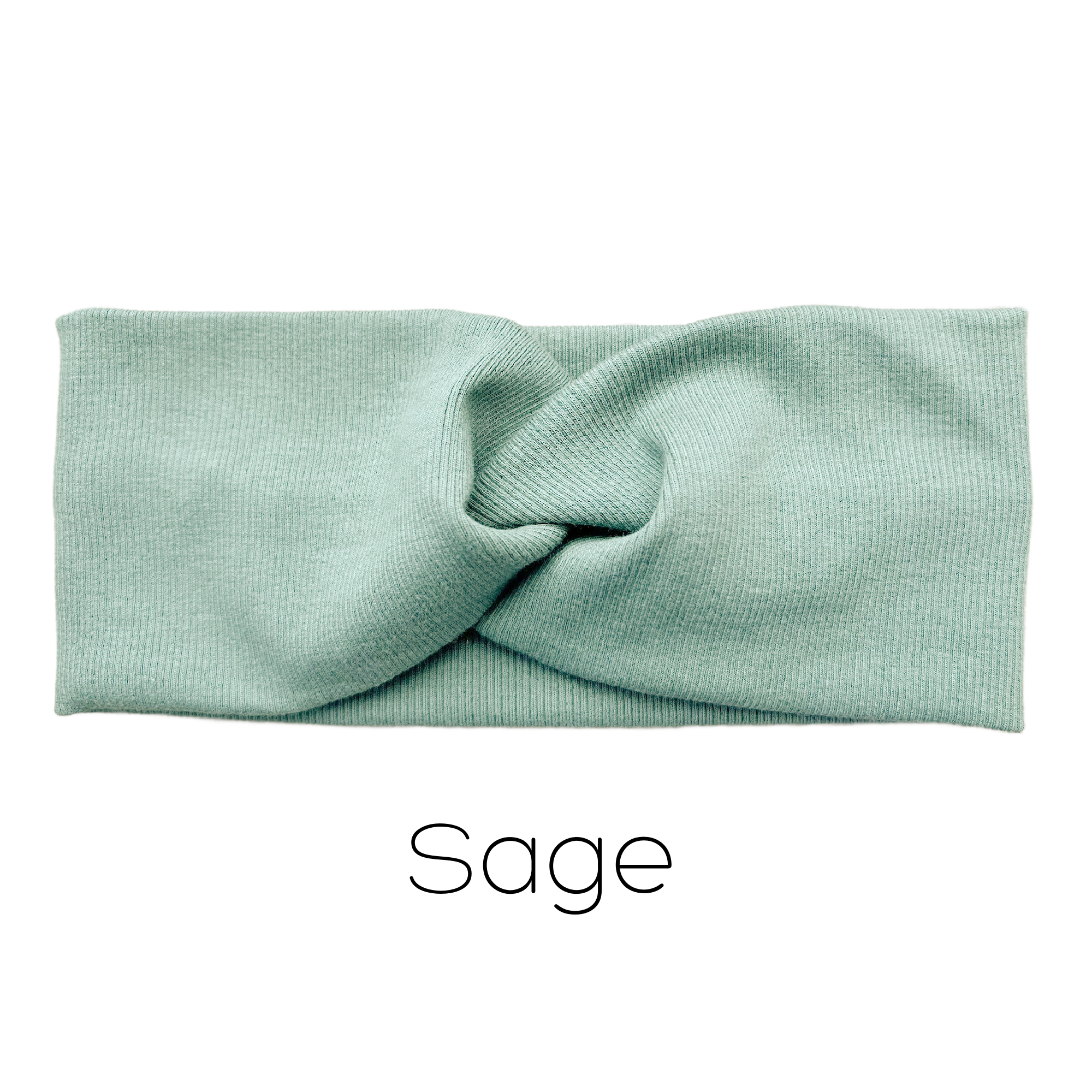 Organic Rib Cotton Twist Headband