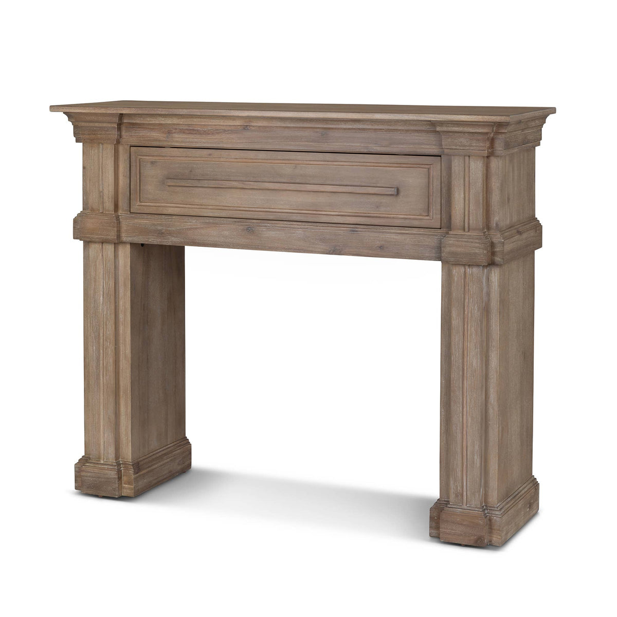 Berkshires Mantel, Whitewash, Top